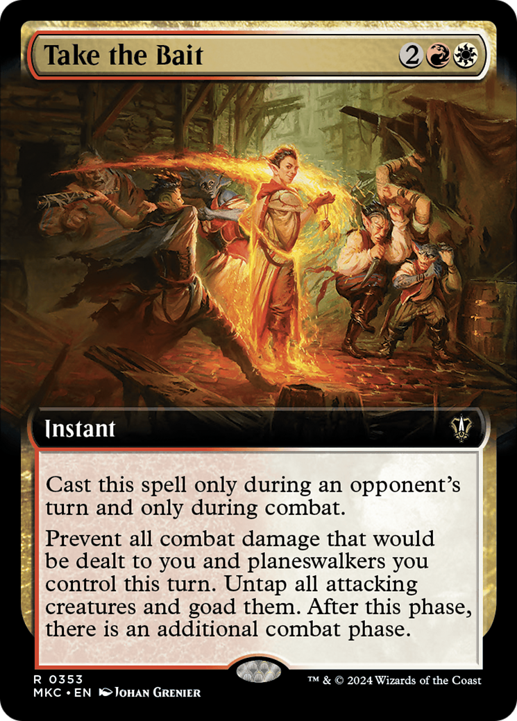 Take the Bait (Extended Art) (353) - Murders at Karlov Manor Commander