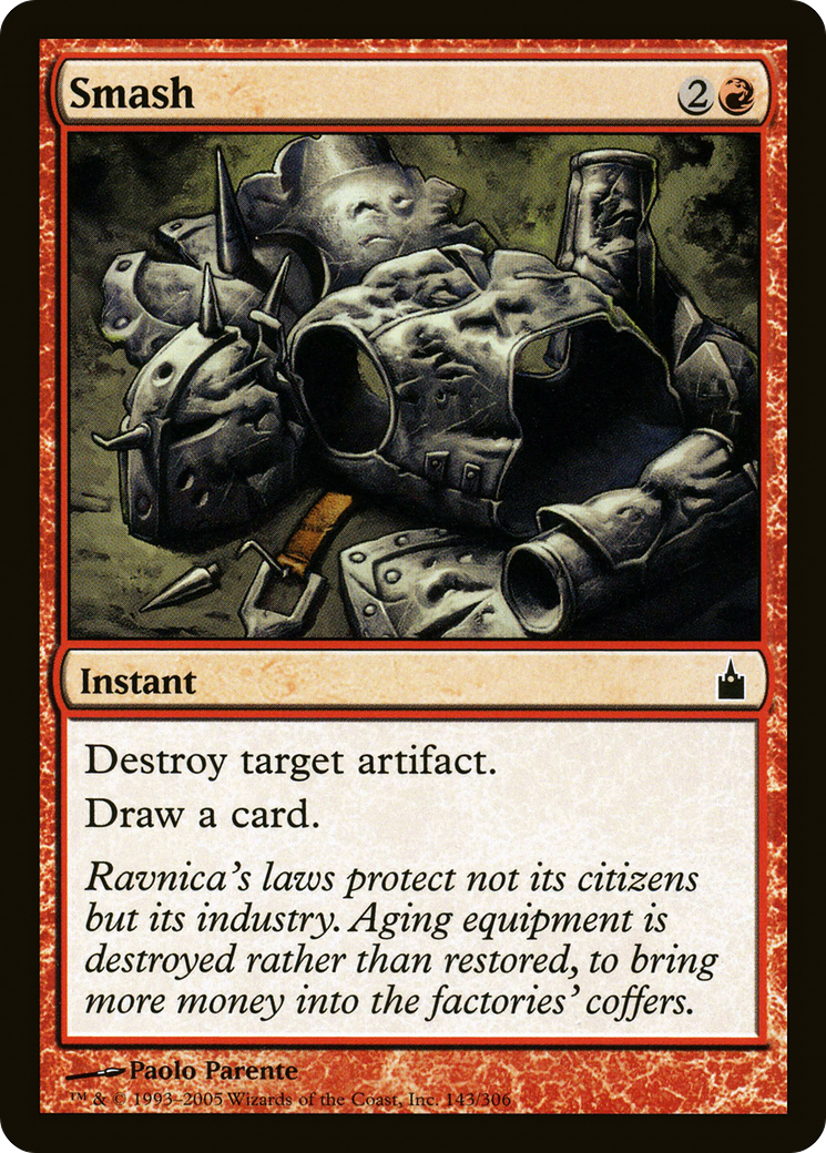 Smash (143) Foil - Ravnica: City of Guilds