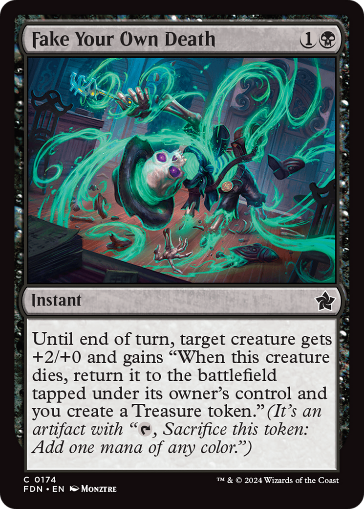 Fake Your Own Death (174) Foil - Foundations
