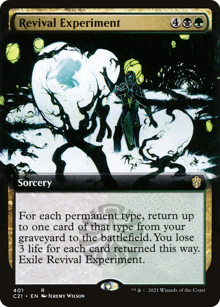 Revival Experiment (Extended Art) (401) - Commander 2021