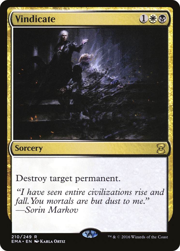 Vindicate (210) - Eternal Masters