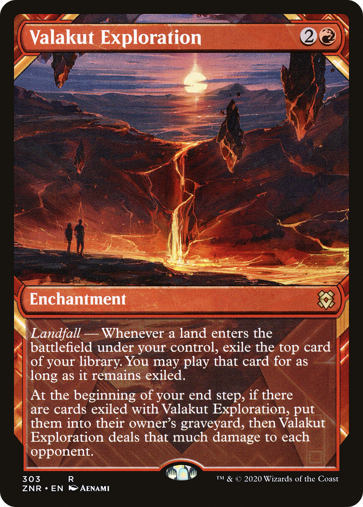 Valakut Exploration (Showcase) (303) - Zendikar Rising