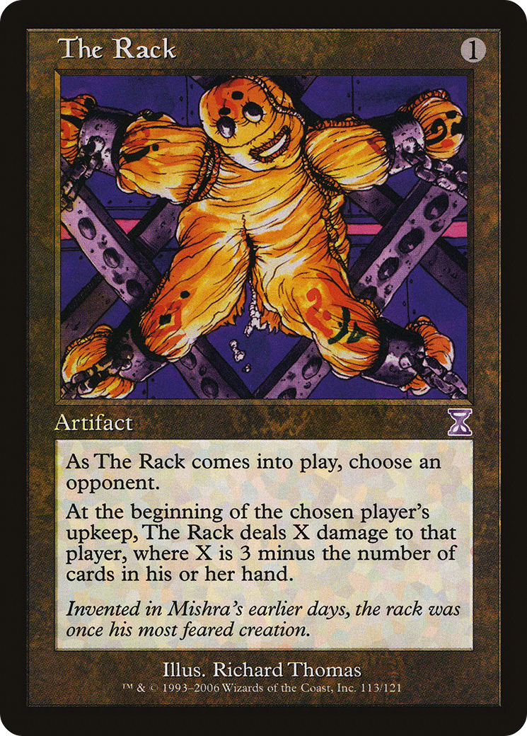 The Rack (Retro) (113) Foil - Time Spiral Timeshifted