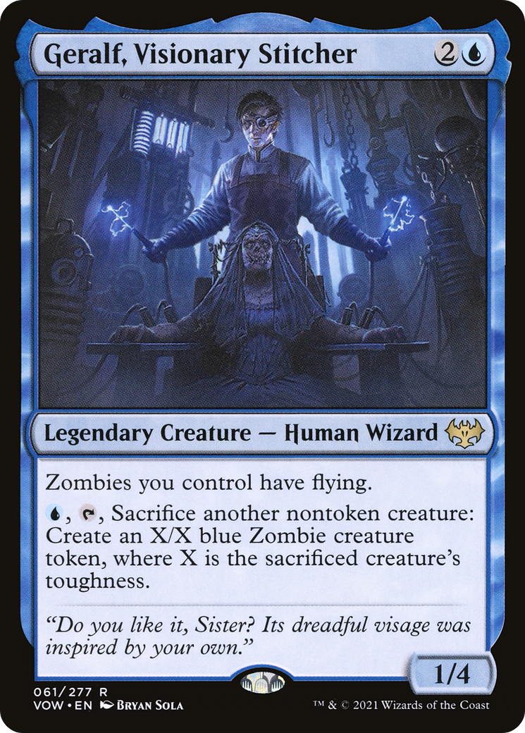 Geralf, Visionary Stitcher (061) - Innistrad: Crimson Vow