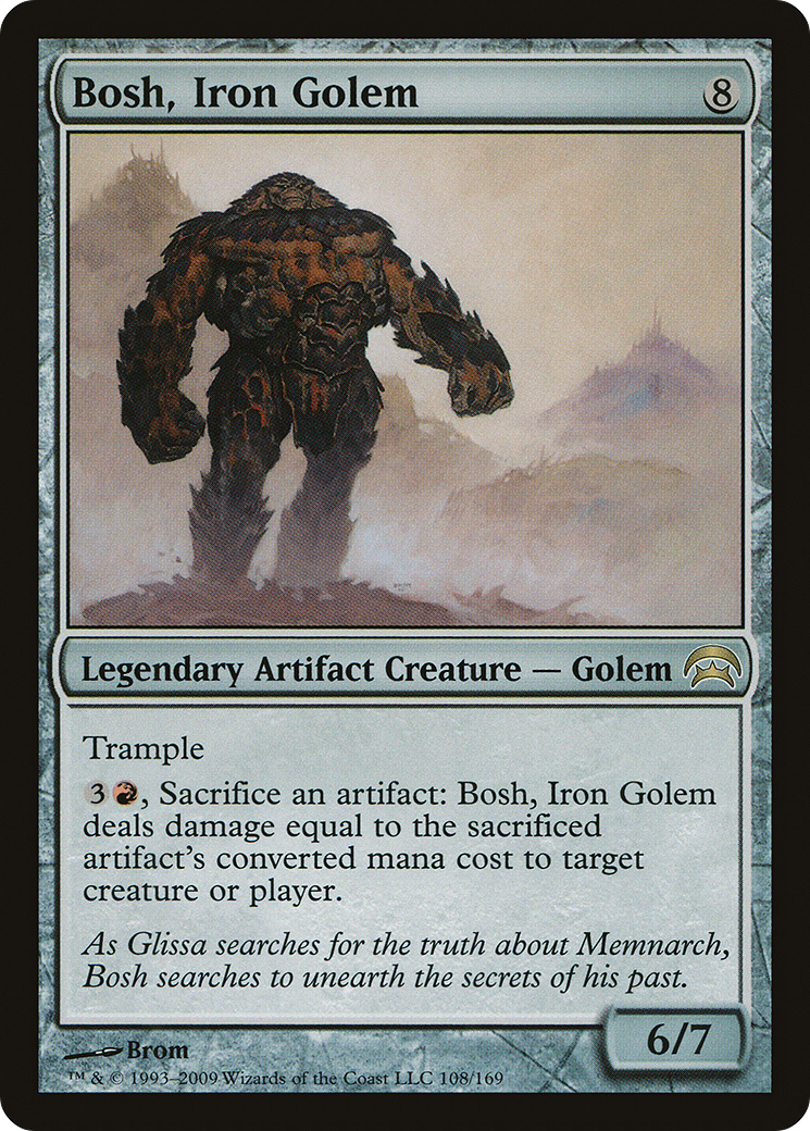 Bosh, Iron Golem (108) - Planechase