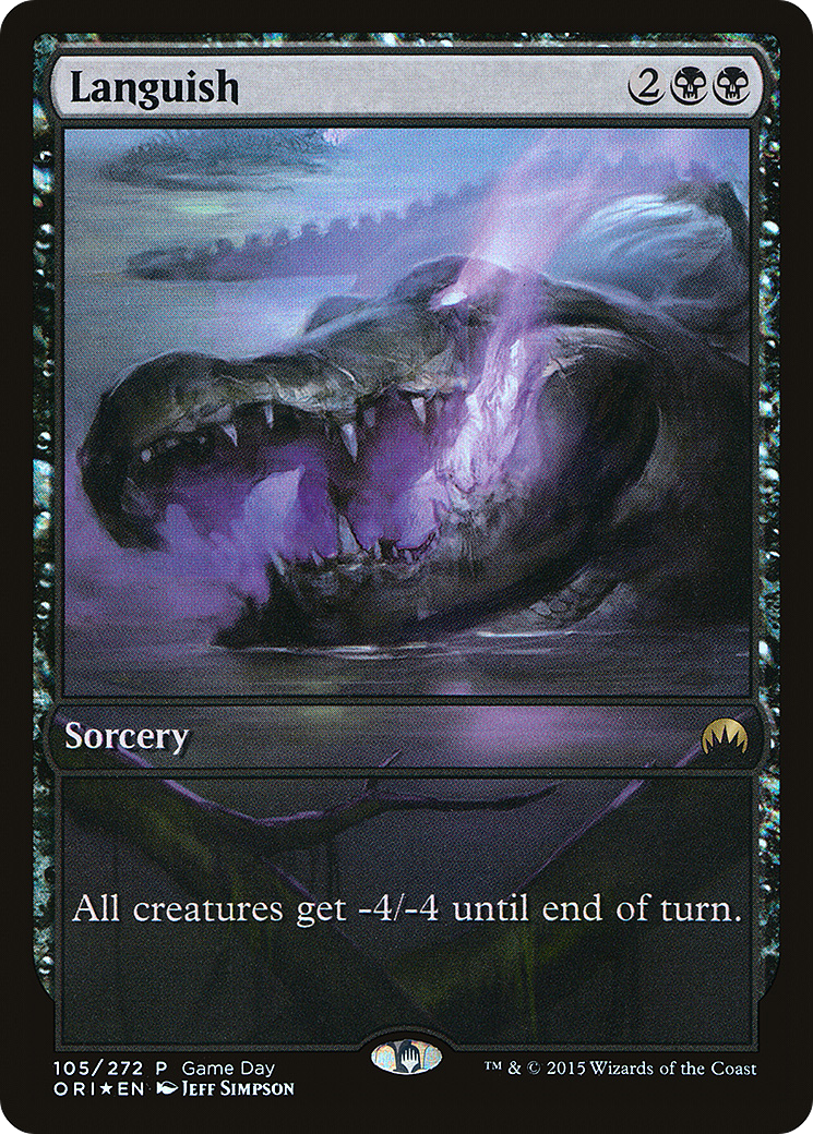 Languish (105) Foil - Magic Origins Promos