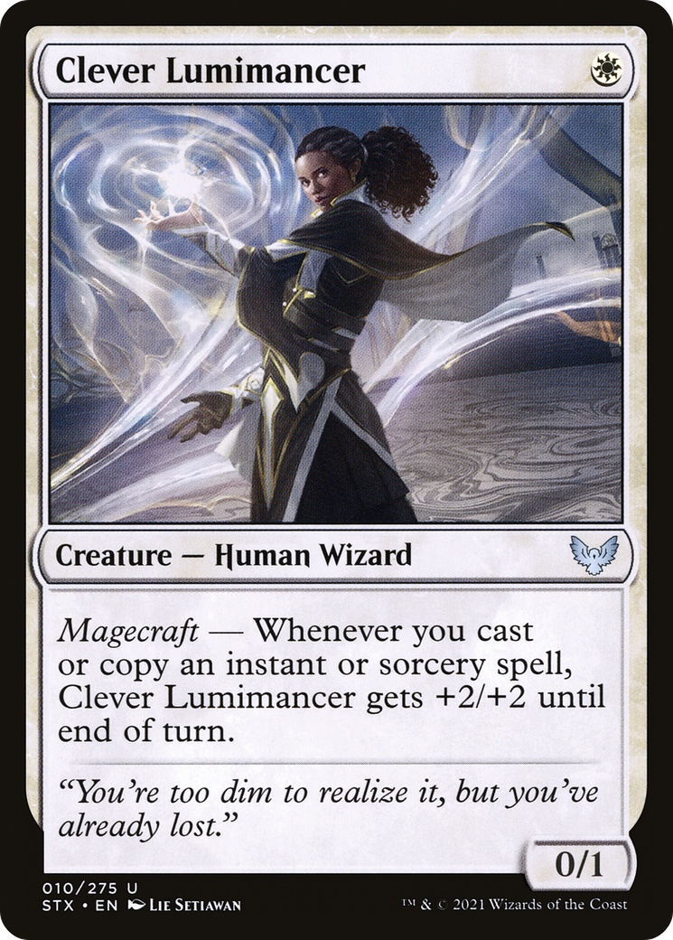 Clever Lumimancer (010) Foil - Strixhaven: School of Mages