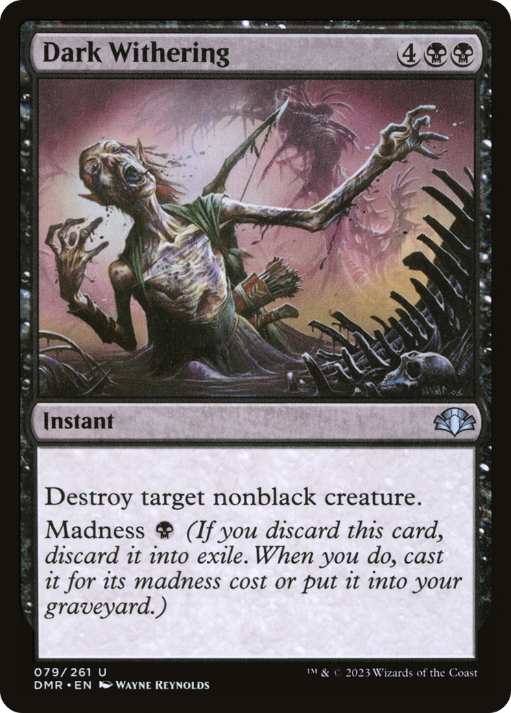 Dark Withering (079) - Dominaria Remastered