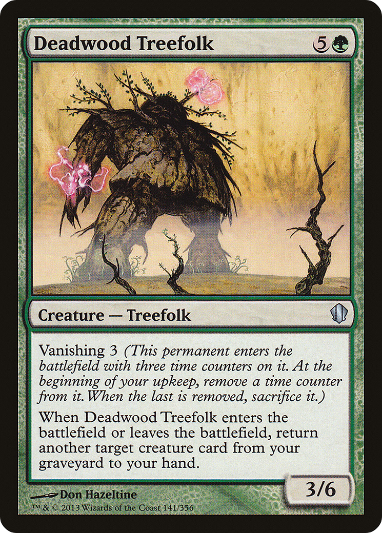 Deadwood Treefolk (141) - Commander 2013