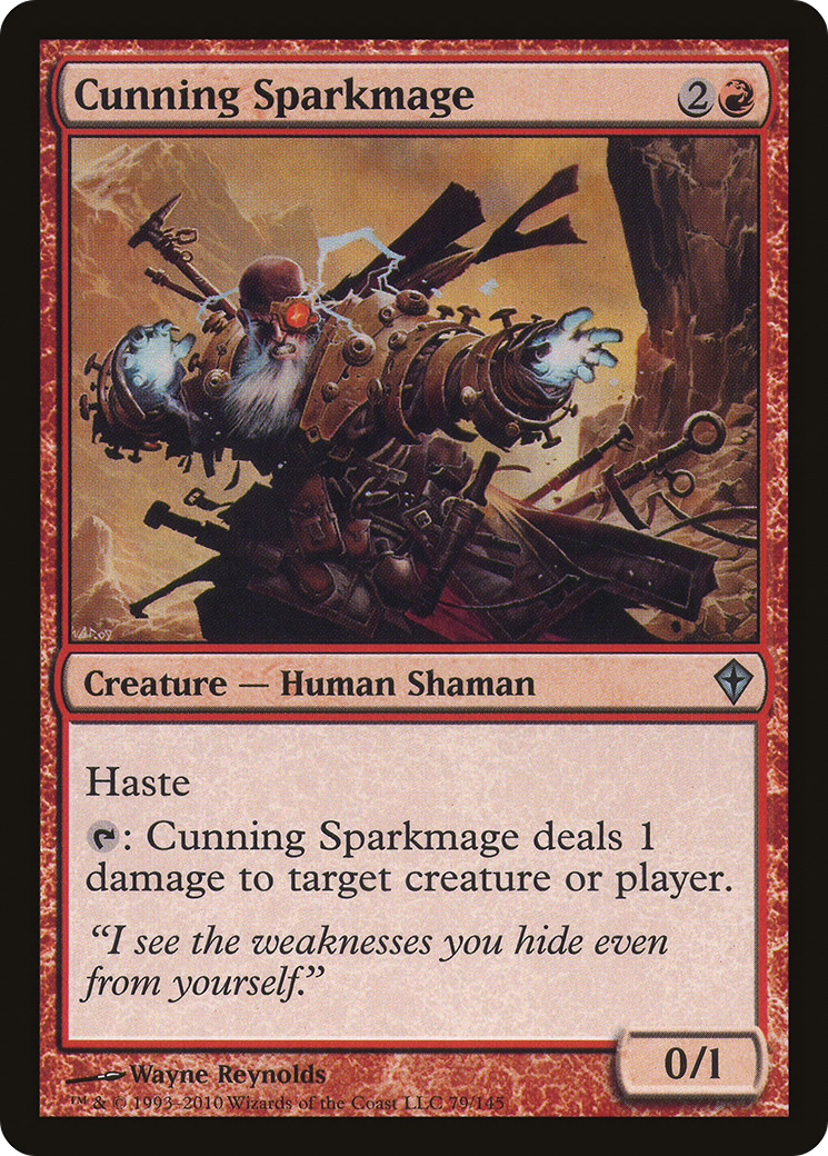 Cunning Sparkmage (079) - Worldwake