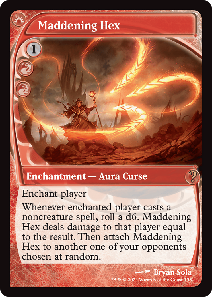 Maddening Hex (Future Sight) (195) Foil - Mystery Booster 2