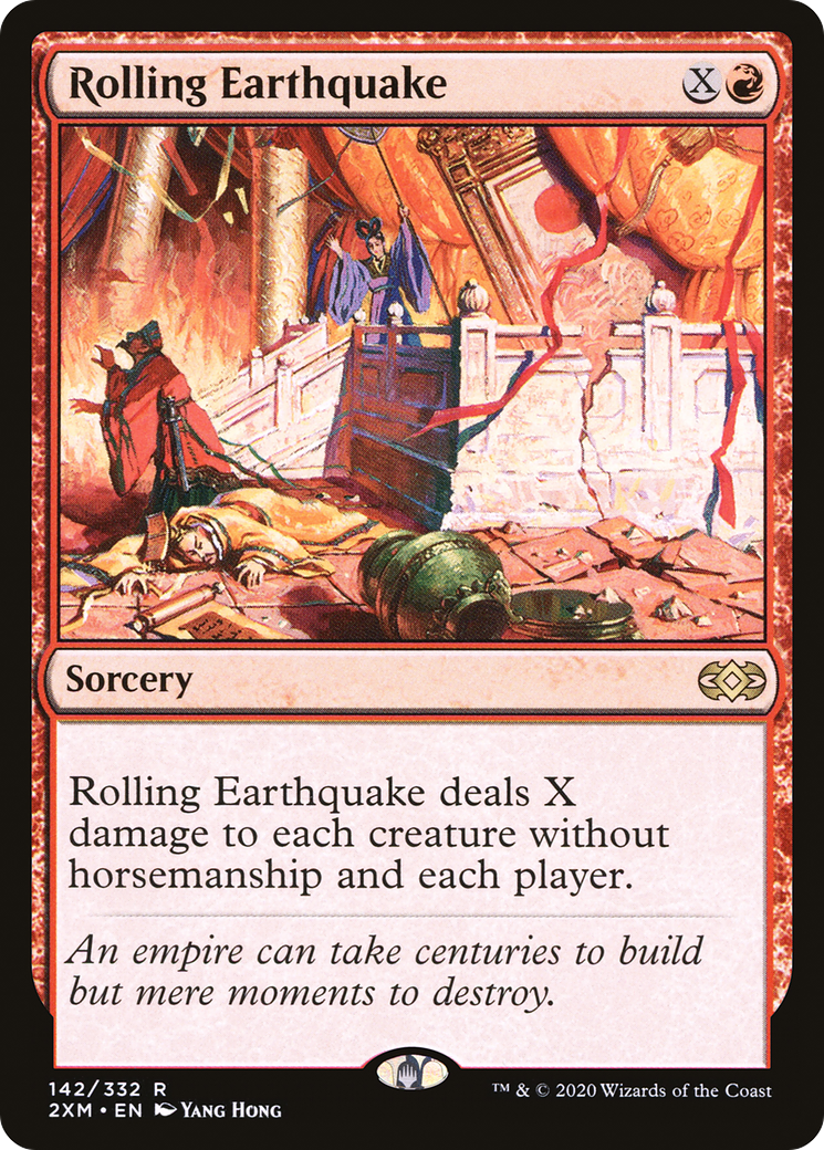 Rolling Earthquake (142) Foil - Double Masters