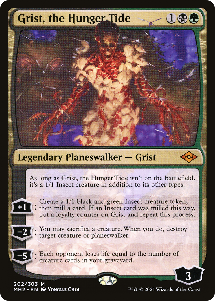 Grist, the Hunger Tide (202) Foil - Modern Horizons 2