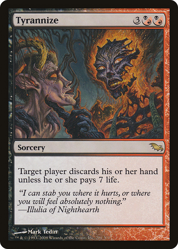 Tyrannize (201) - Shadowmoor