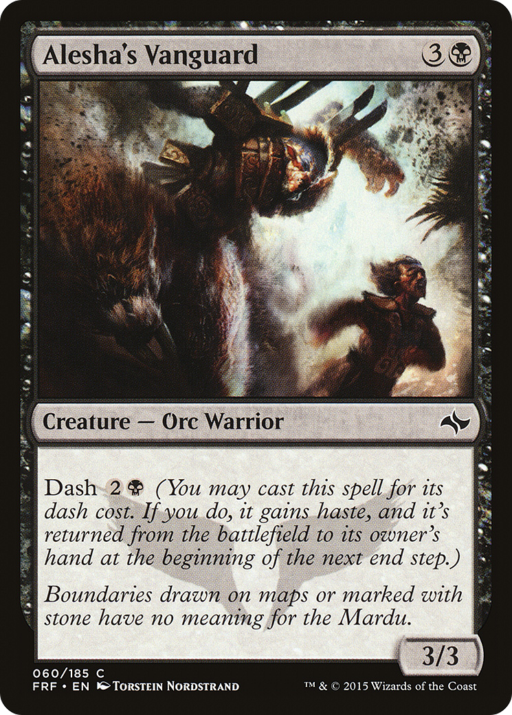 Alesha's Vanguard (060) Foil - Fate Reforged