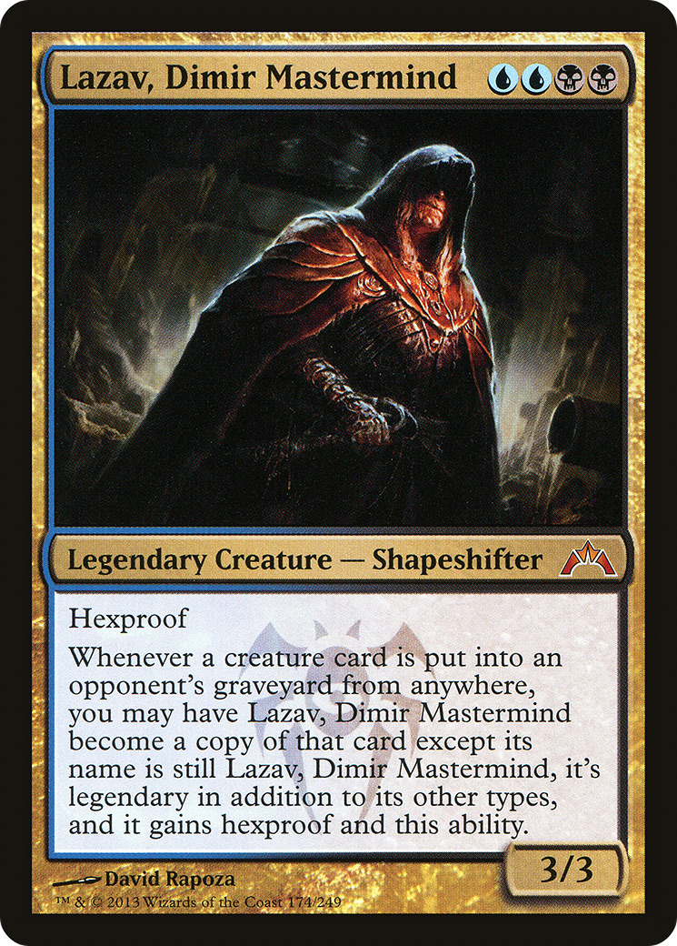 Lazav, Dimir Mastermind (174) - Gatecrash