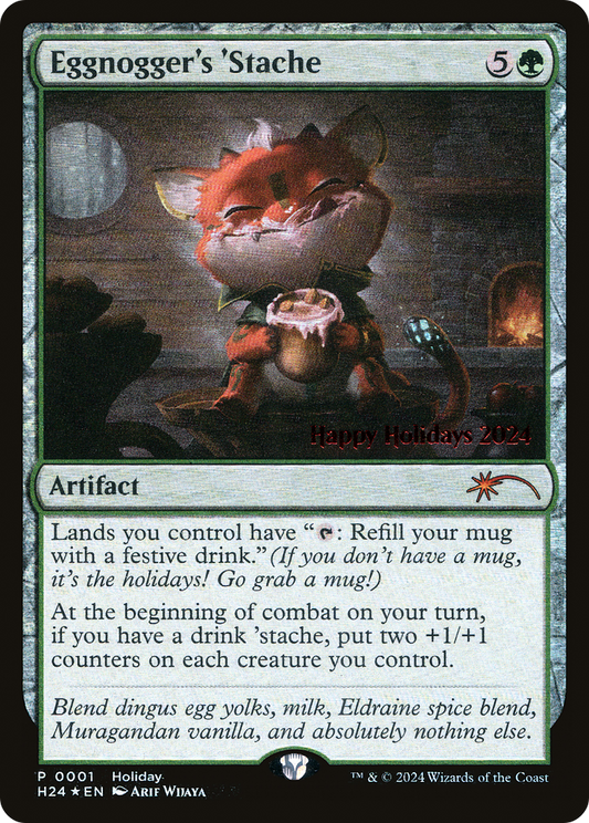 Eggnogger's 'Stache Foil (024)