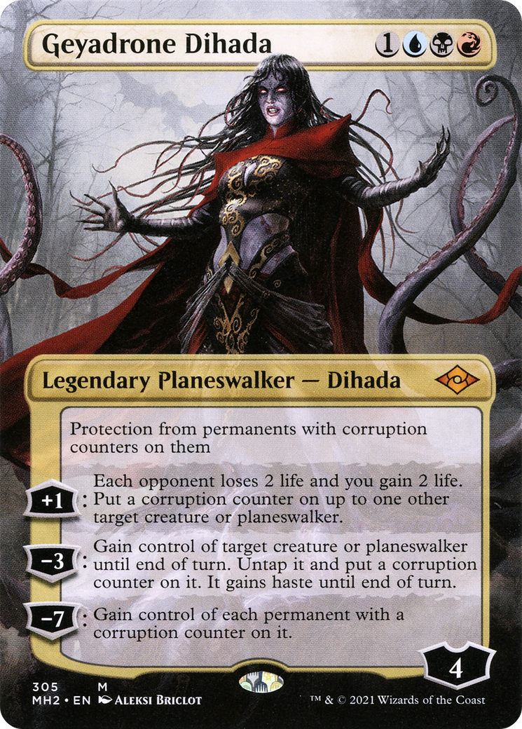 Geyadrone Dihada (305) Foil - Modern Horizons 2