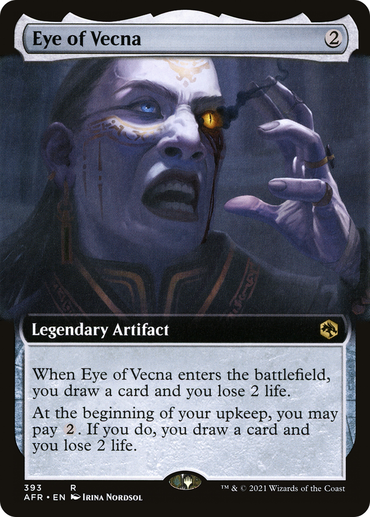 Eye of Vecna (Extended Art) (393) Foil - Adventures in the Forgotten Realms
