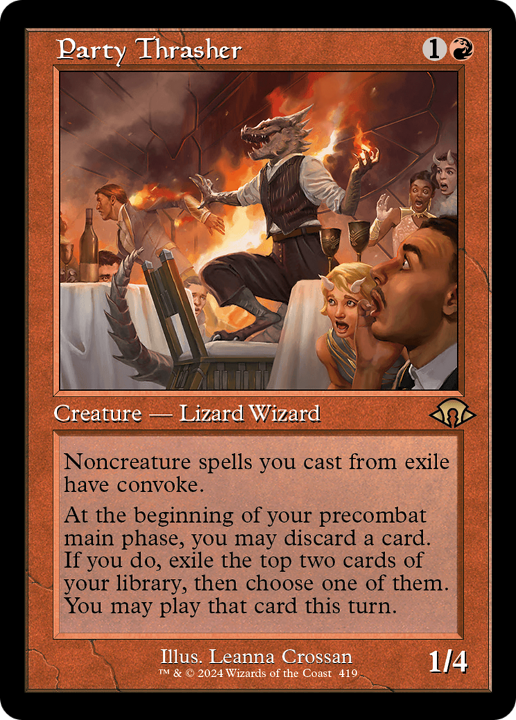 Party Thrasher (Retro) (419) Foil - Modern Horizons 3