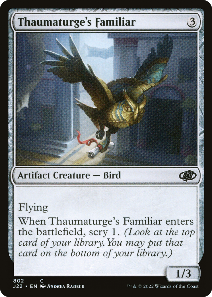 Thaumaturge's Familiar (802) - Jumpstart 2022