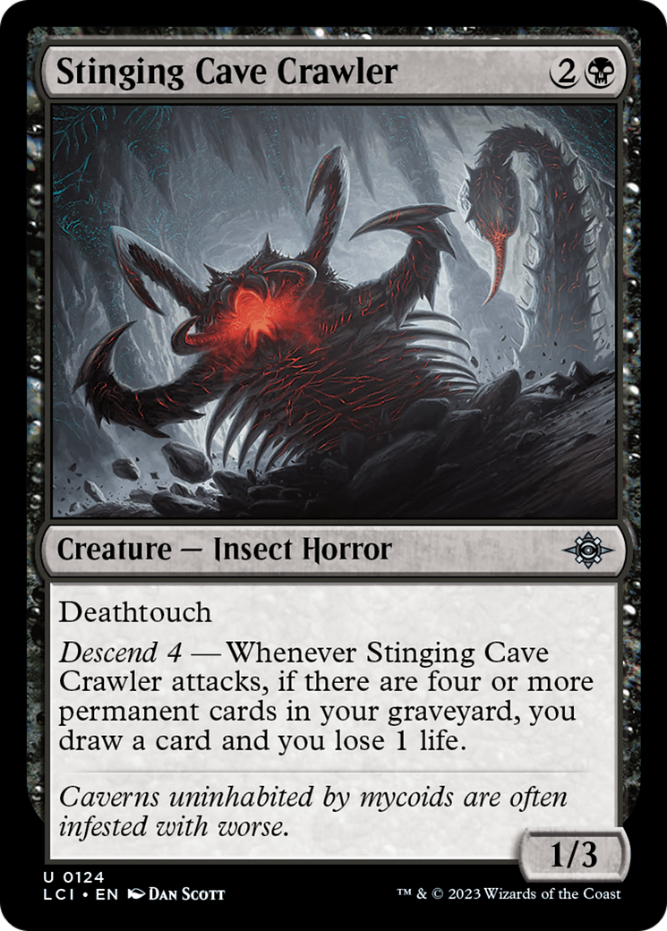 Stinging Cave Crawler (124) - The Lost Caverns of Ixalan