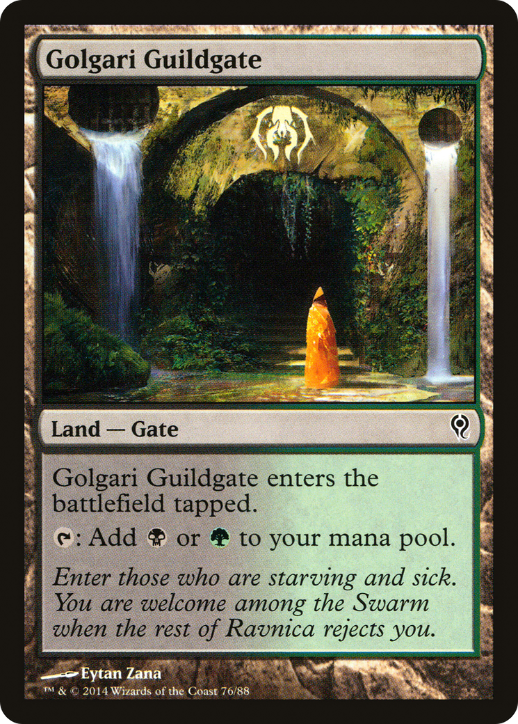 Golgari Guildgate (076) - Duel Decks: Jace vs. Vraska