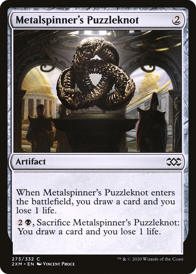 Metalspinner's Puzzleknot (273) Foil - Double Masters