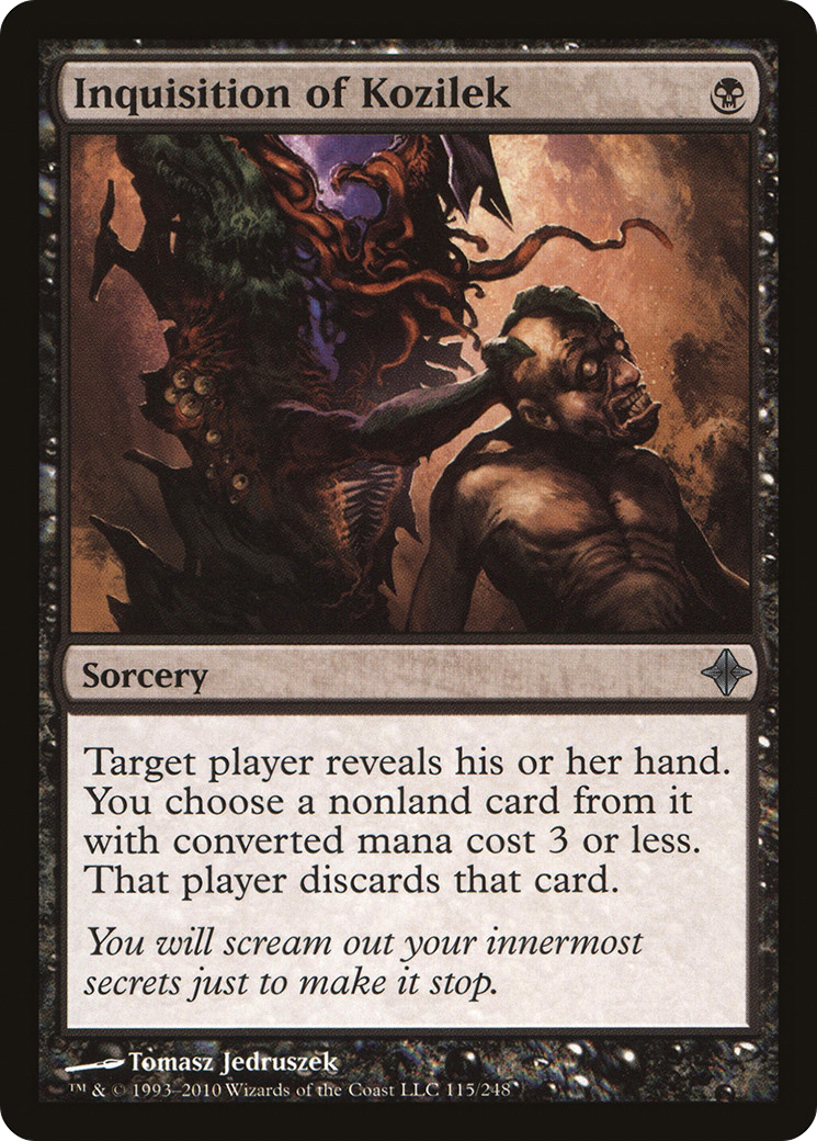 Inquisition of Kozilek (115) Foil - Rise of the Eldrazi