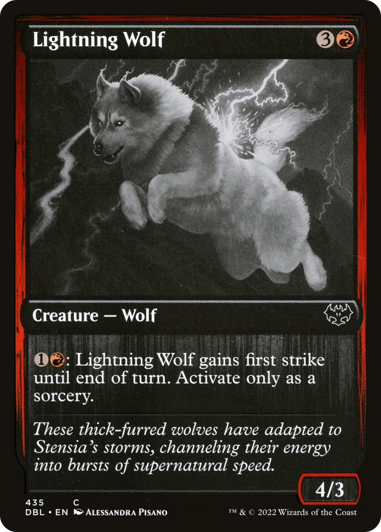 Lightning Wolf (435) - Innistrad: Double Feature