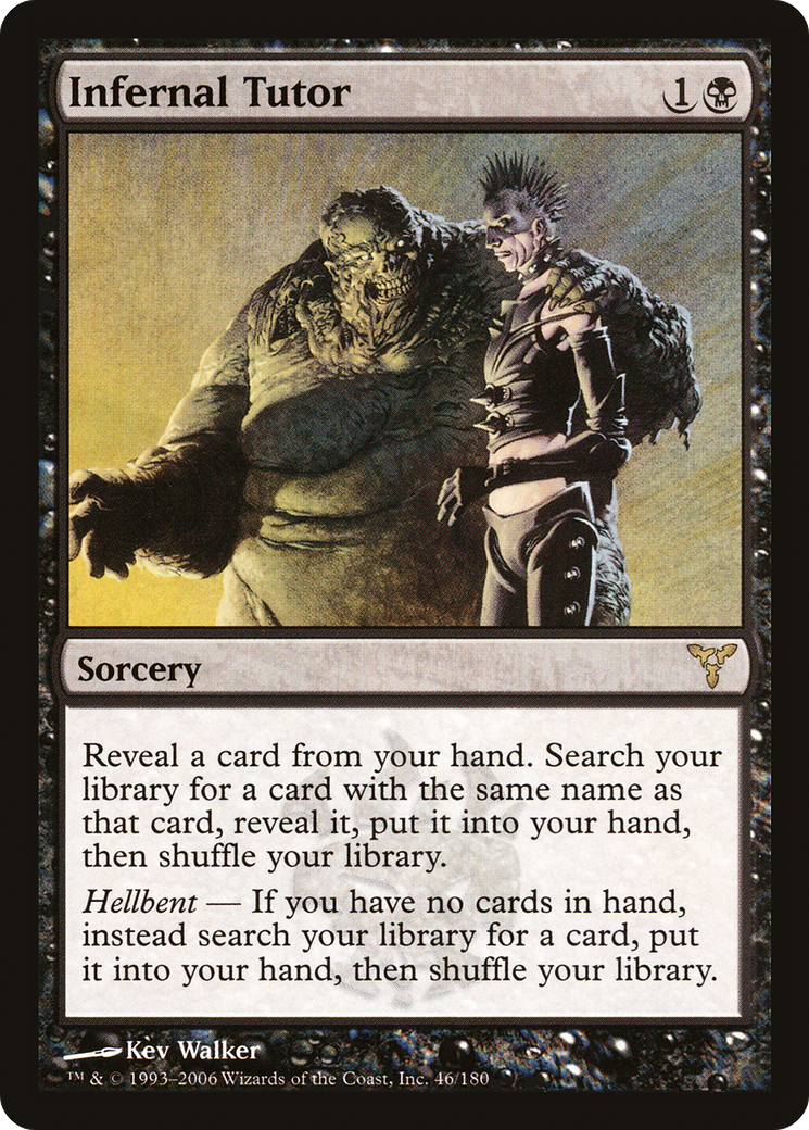 Infernal Tutor (046) Foil - Dissension
