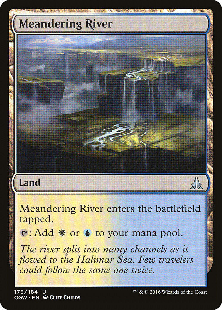 Meandering River (173) Foil - Oath of the Gatewatch