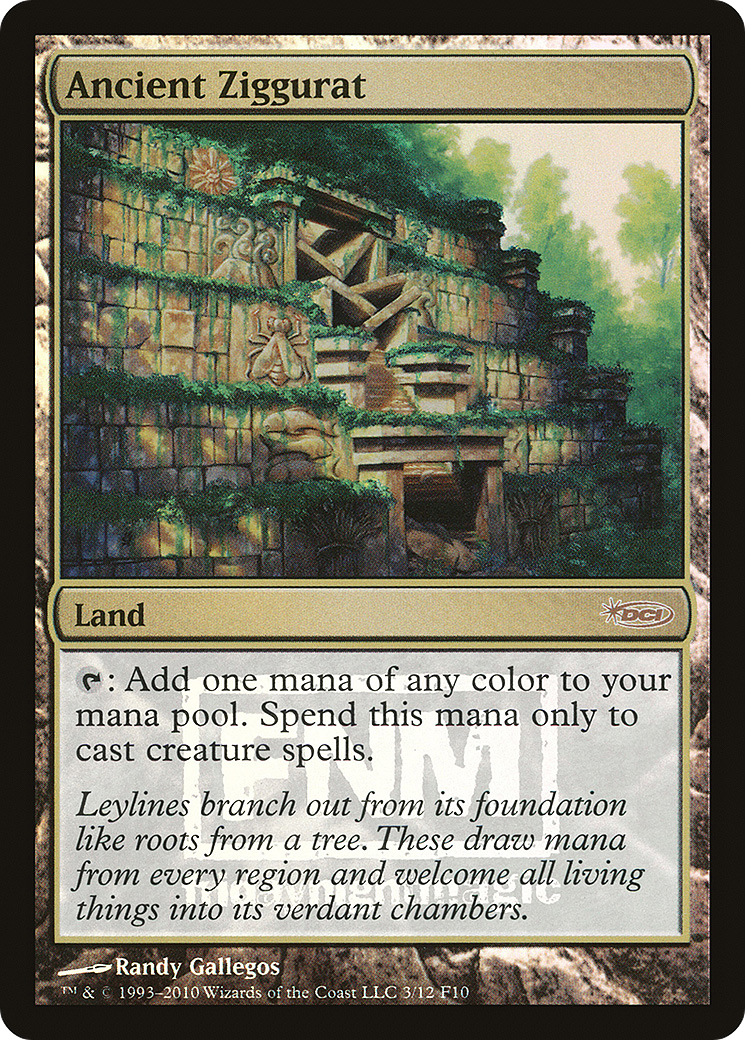 Ancient Ziggurat (003) Foil - Friday Night Magic 2010