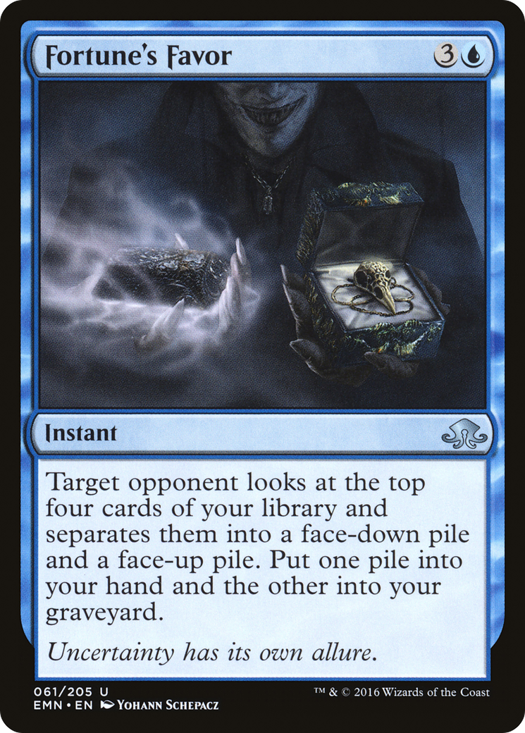 Fortune's Favor (061) Foil - Eldritch Moon