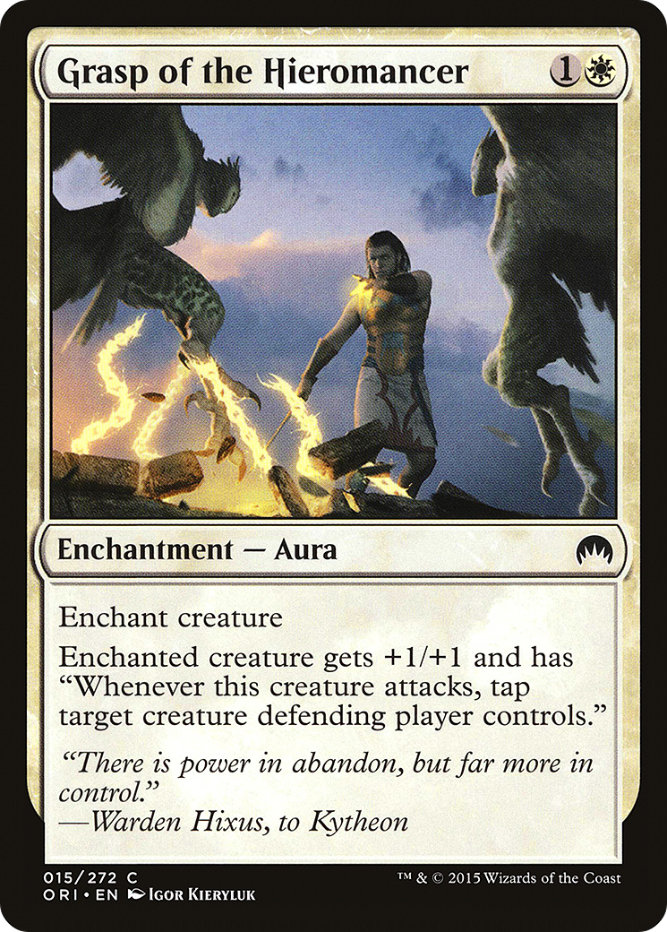 Grasp of the Hieromancer (015) Foil - Magic Origins
