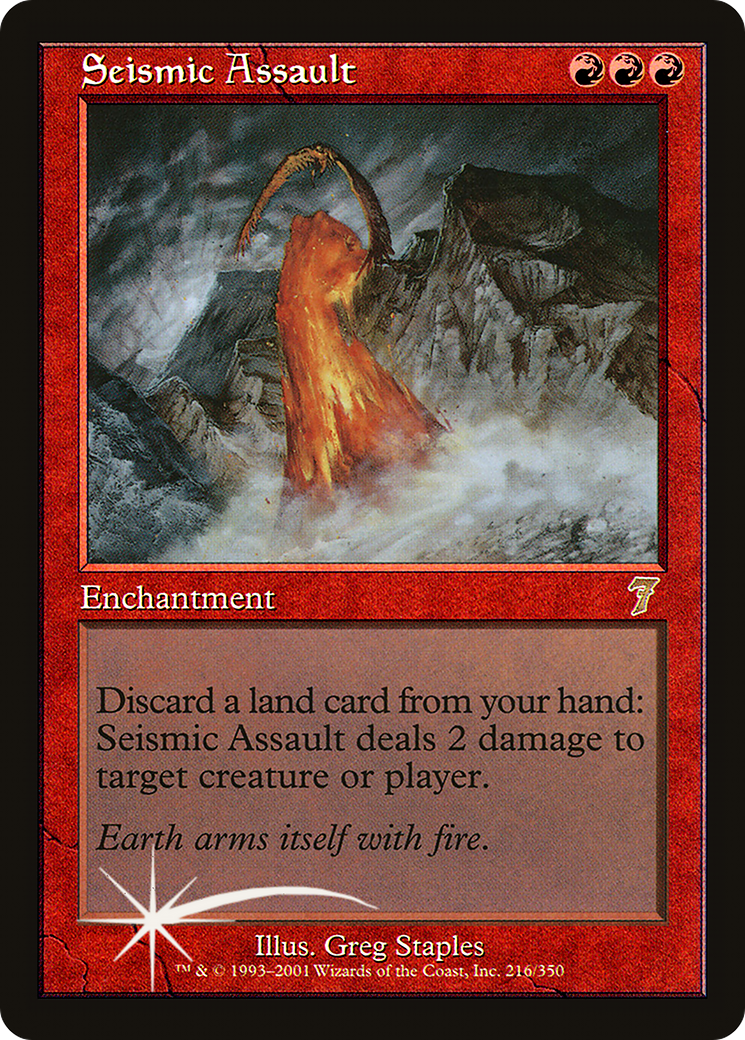 Seismic Assault (216) - Seventh Edition