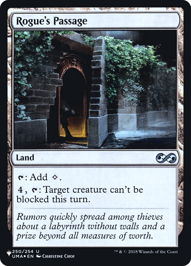 Rogue's Passage (UMA) (250) Foil - The List