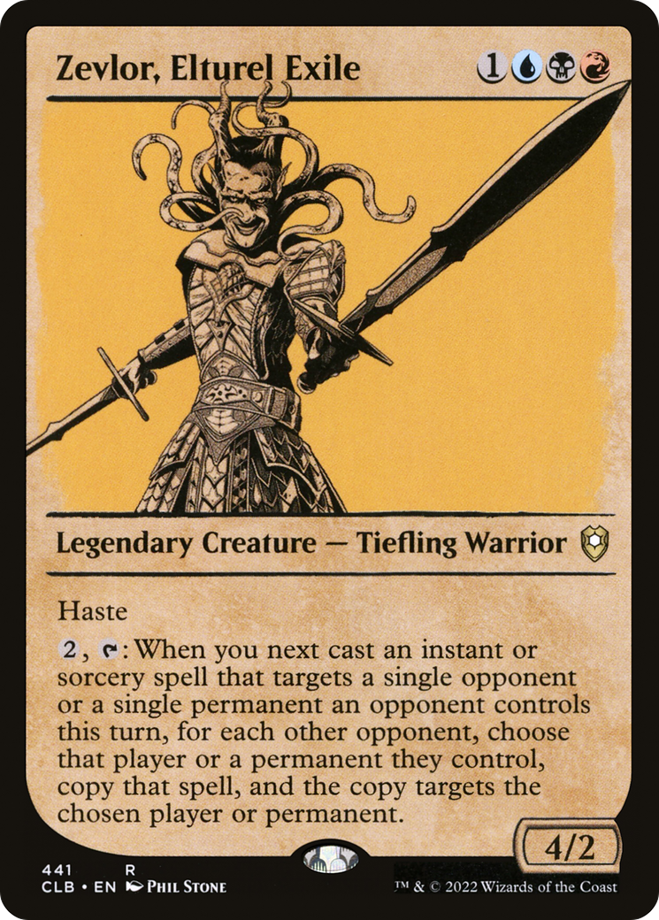 Zevlor, Elturel Exile (Showcase) (441) Foil - Commander Legends: Battle for Baldur's Gate