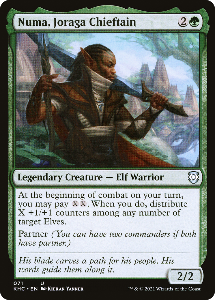 Numa, Joraga Chieftain (071) - Kaldheim Commander