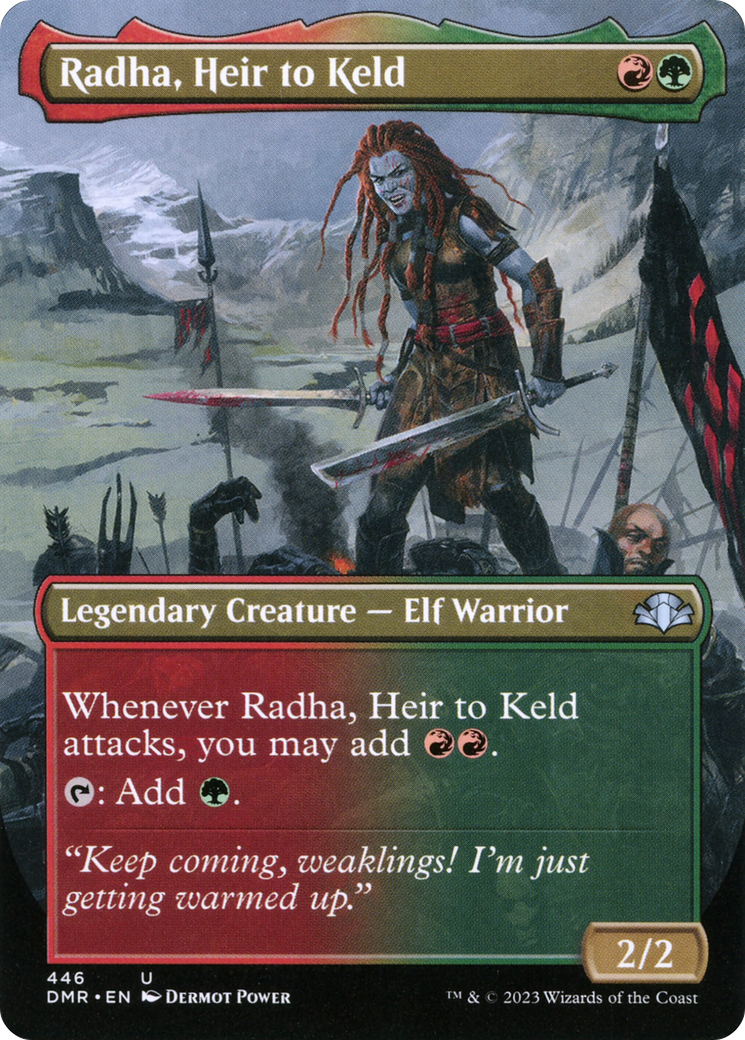Radha, Heir to Keld (446) Foil - Dominaria Remastered