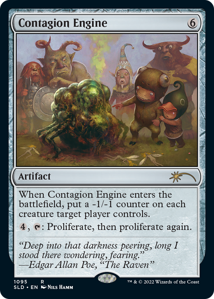 Contagion Engine (1095) Foil - Secret Lair Drop