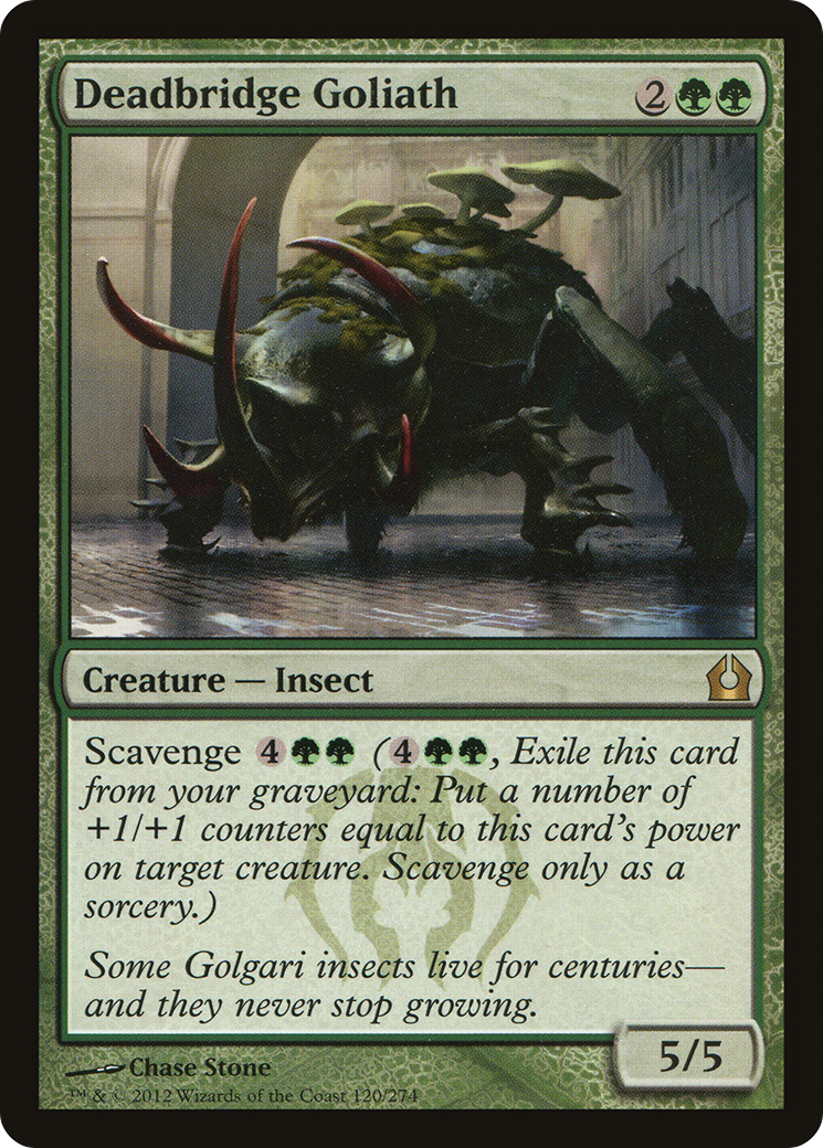 Deadbridge Goliath (120) Foil - Return to Ravnica