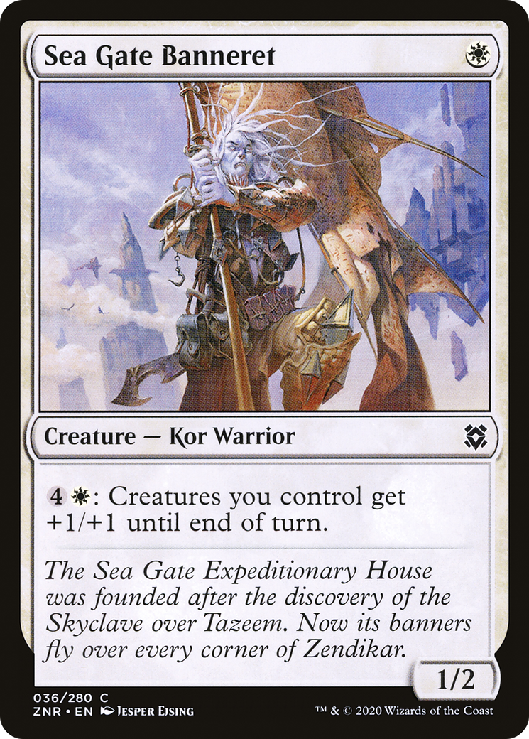 Sea Gate Banneret (036) - Zendikar Rising