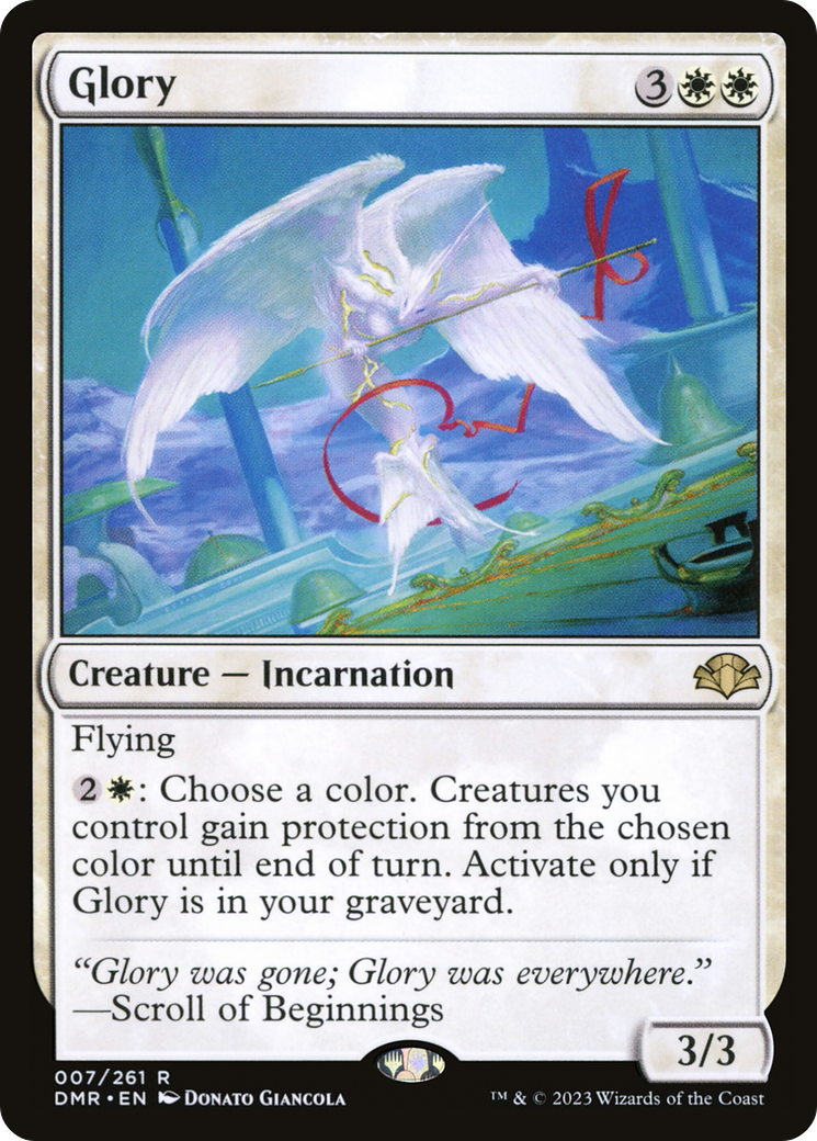 Glory (007) Foil - Dominaria Remastered