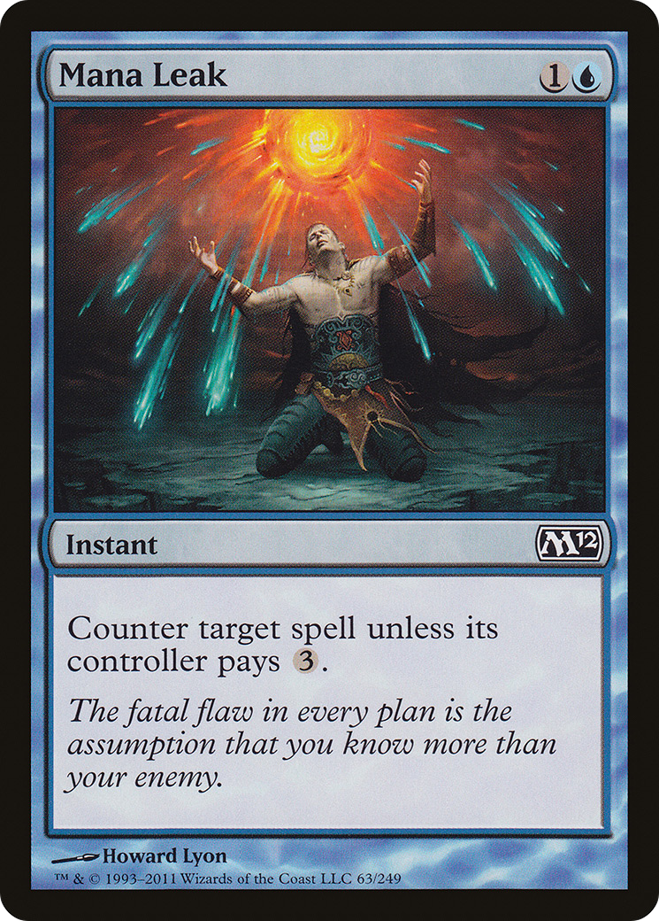 Mana Leak (063) Foil - Magic 2012