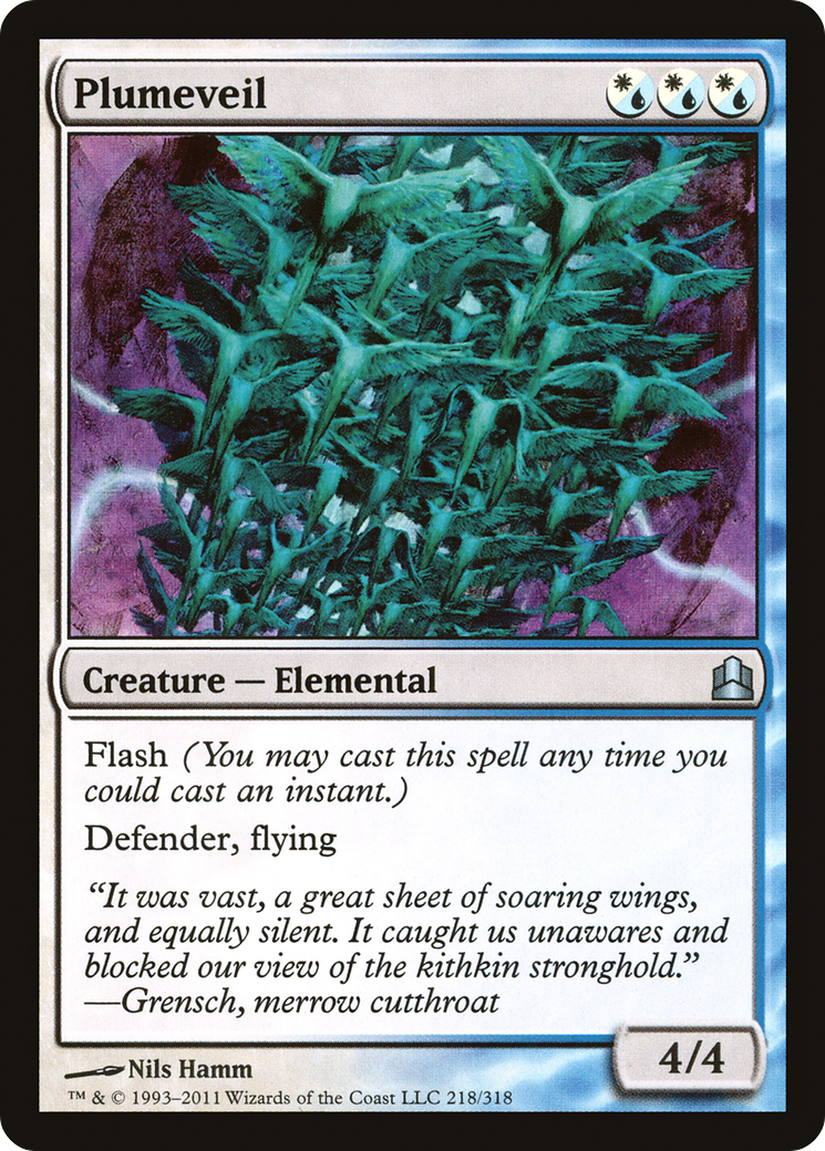 Plumeveil (218) - Commander 2011
