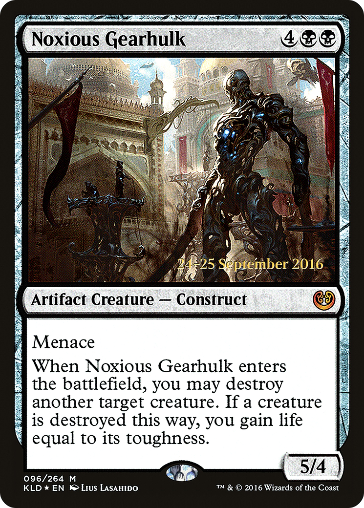 Noxious Gearhulk (096) Foil - Kaladesh Promos