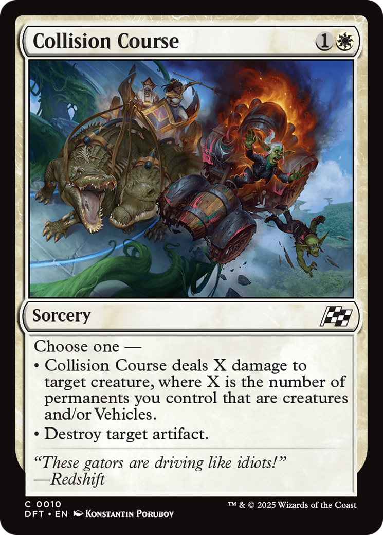 Collision Course Foil (010) - Aetherdrift