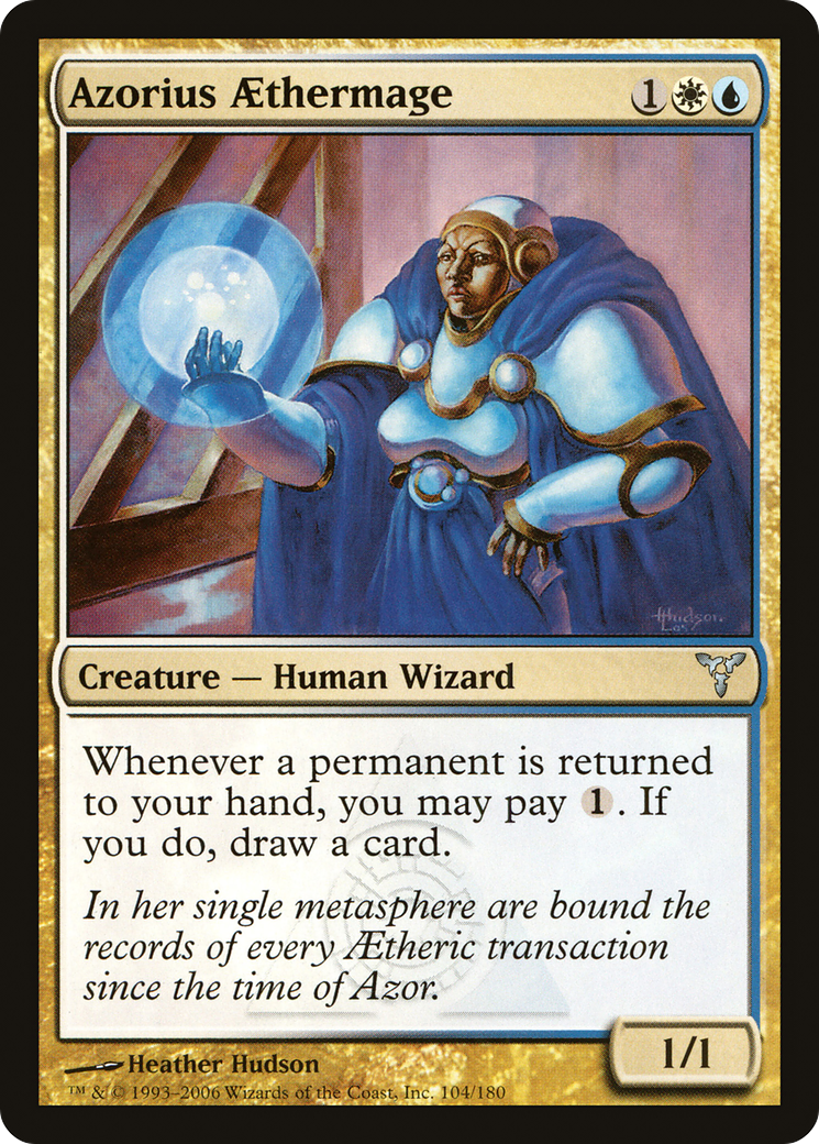 Azorius Aethermage (104) Foil - Dissension