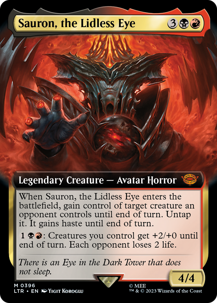 Sauron, the Lidless Eye (Extended Art) (396) - The Lord of the Rings: Tales of Middle-earth